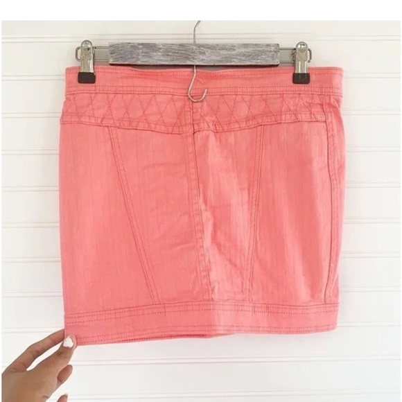 Pink Mini Skirt Casual NEW Size 26 - Picture 2 of 6
